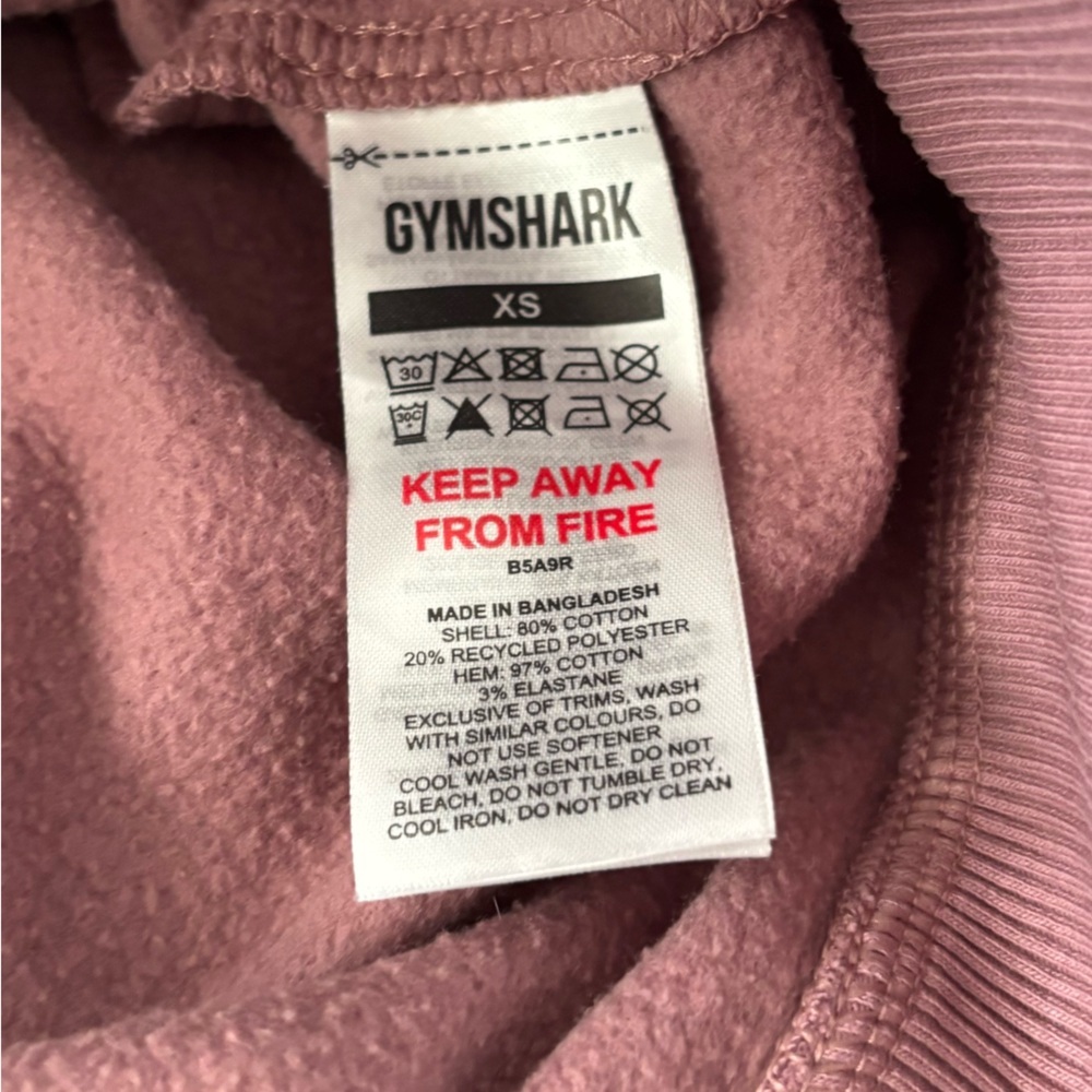 Gymshark Training Oversized Fleece Crewneck Sweatshirt - Picture 13 of 13